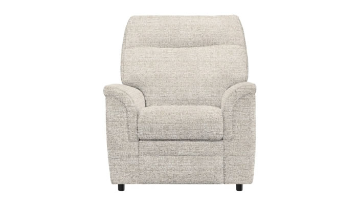 Parker Knoll Hudson Armchair in Caledonian Pebble Fabric